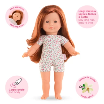 Poupée ma Corolle Prune - Fleurs