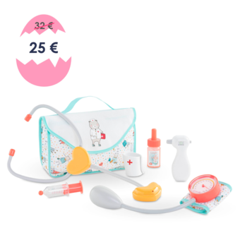 Grand Coffret Docteur Corail pour poupon 36 et 42 cm