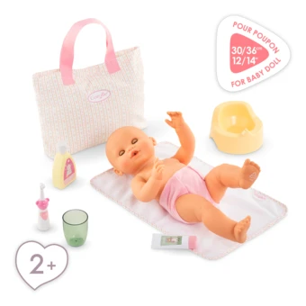Coffret Accessoires à Langer pour poupon 30 et 36 cm