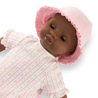 Poupon Bébé Bain Alyzée Tulipes