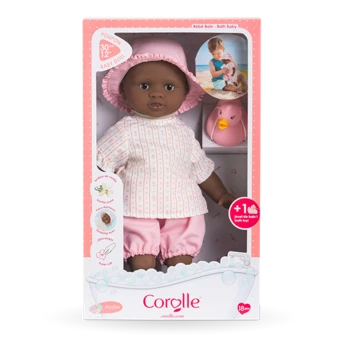 Poupon Bébé Bain Alyzée Tulipes