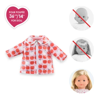 Ciré Pommes pour poupée ma Corolle