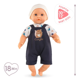 Poupon Bébé Calin Maël - Ourson