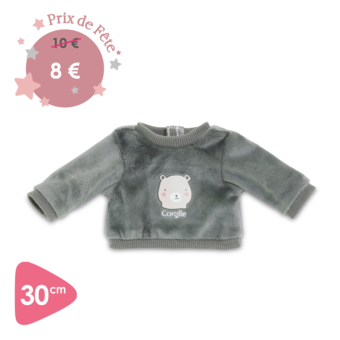 Sweat Ourson pour poupon 30 cm