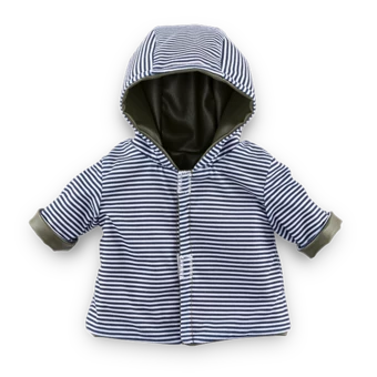 Ciré réversible Petit Explorateur pour poupon 30 cm