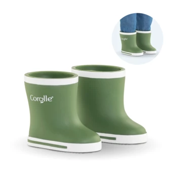 Bottes de Pluie Kaki pour poupée ma Corolle