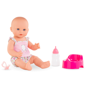 Emma fait pipi et Baignoire pour poupon