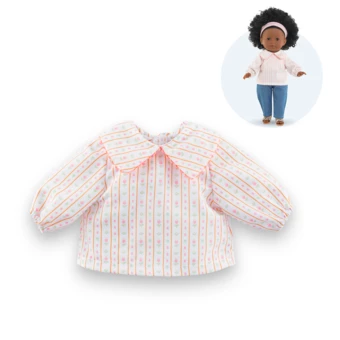 Blouse Tulipes pour poupée ma Corolle