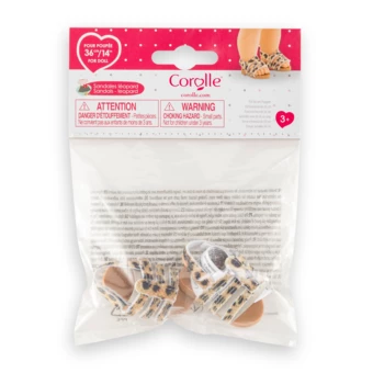 Sandales Léopard pour poupée ma Corolle