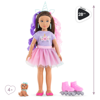 Coffret Poupée Corolle Girls Luna Licorne