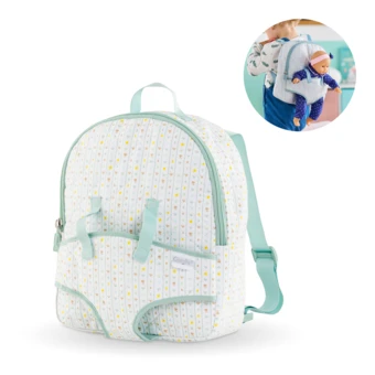 Sac à dos porte-poupon étoiles