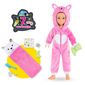 Coffret Poupée Corolle Girls Zoé Pyjama Party