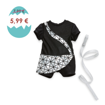 Tenue de patineuse & ruban pour poupée ma Corolle
