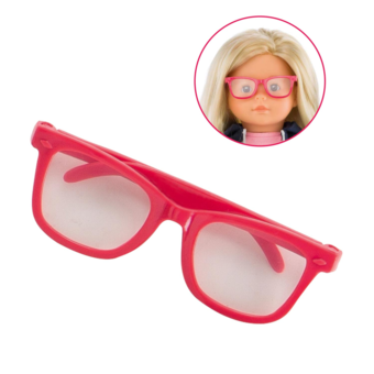 Lunettes de vue cerise pour poupée ma Corolle