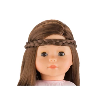Headband Châtain pour poupée ma Corolle