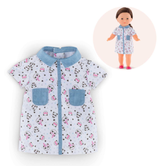 Robe Panda Party pour poupée ma Corolle