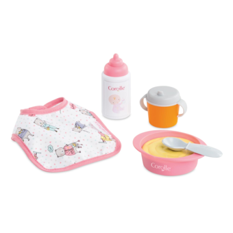 Coffret Repas pour poupon 30 cm