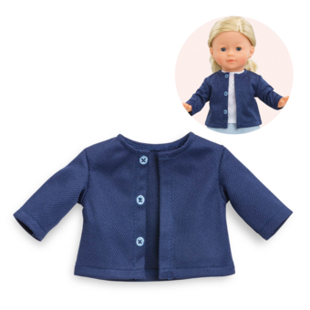 Gilet Bleu Marine pour poupée ma Corolle