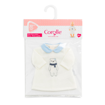 Robe Hiver Polaire pour poupon 30 cm