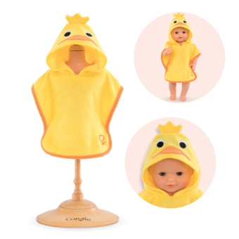Cape de bain pour poupon 36 cm