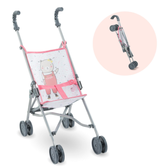 Poussette et landau pour poupée Corolle® : poussette canne, landau 3 en 1,  jouet pour fille et garçon