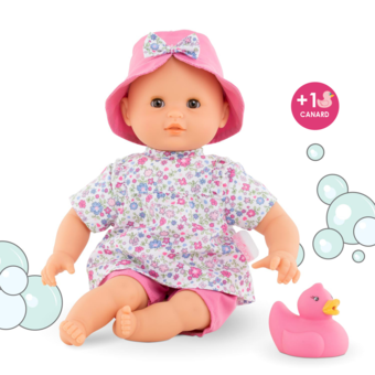 Poupon Bébé Bain Coralie Fleurs de Corolle