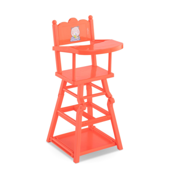 Chaise Haute Corail pour poupons 36 et 42 cm