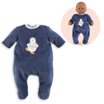 Pyjama Nuit Etoilée pour poupon 30 cm