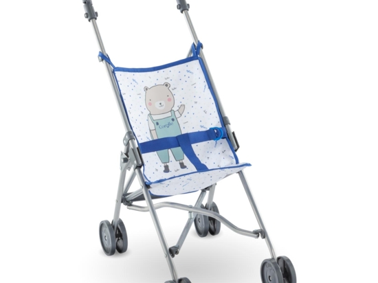 Poussette Canne Bleue pour poupon 36 42 52 cm Corolle