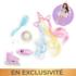 Ensemble Accessoires Coiffure Arc-en-ciel pour poupée Corolle Girls
