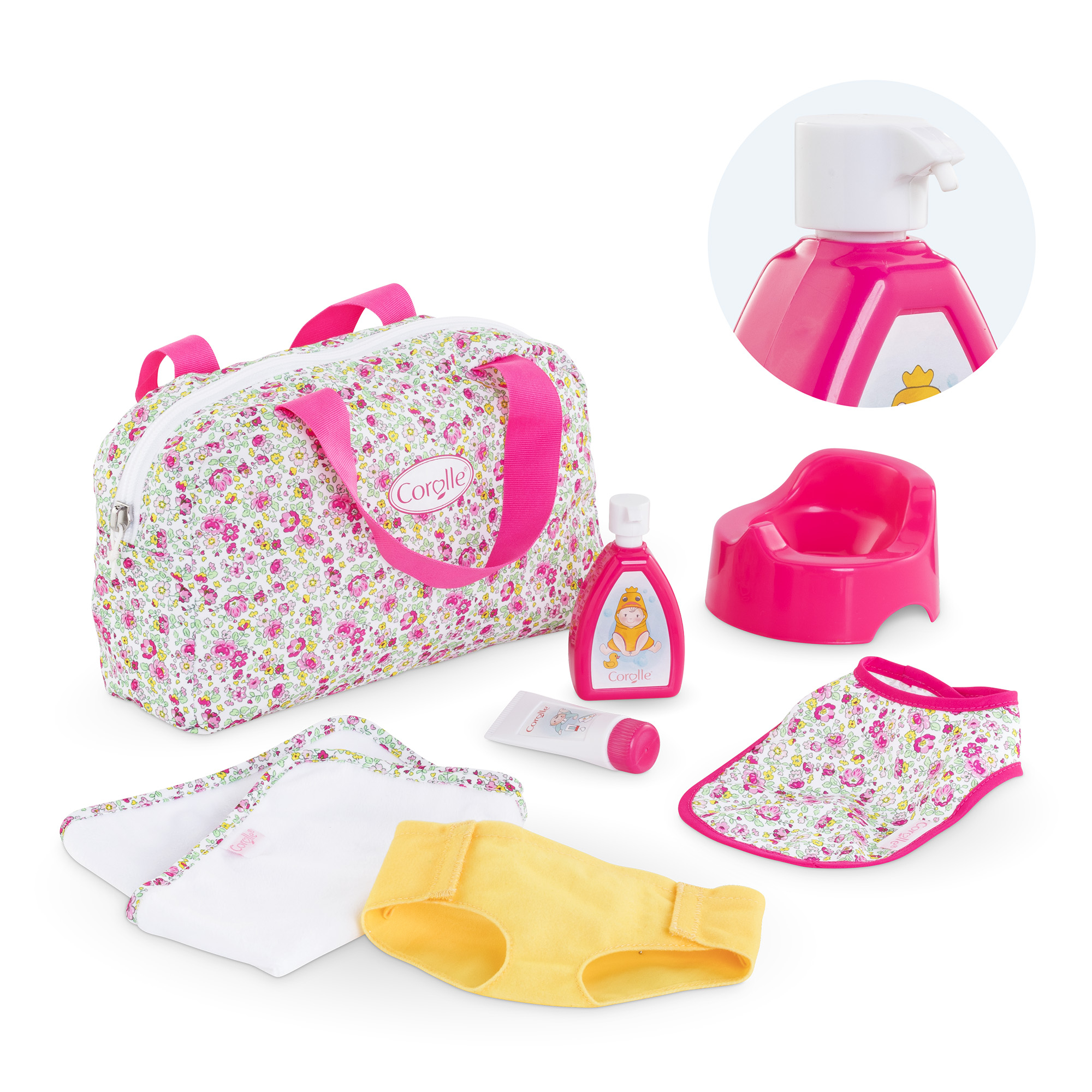 Corolle - Accessoires Bébé 36 cm/42 coffret de toilette - Mon Grand Poupon  - age 2+