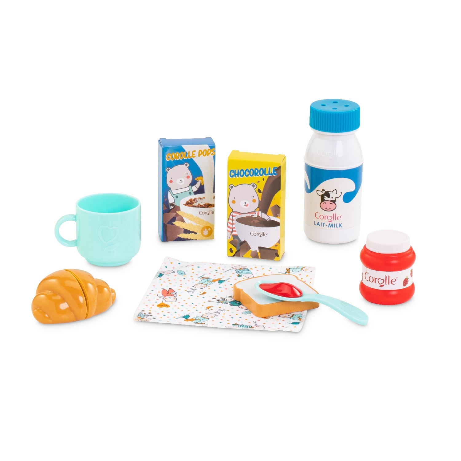 Corolle/ Petit Coffret Repas Pour Poupon & Poupee / 5 accessoires