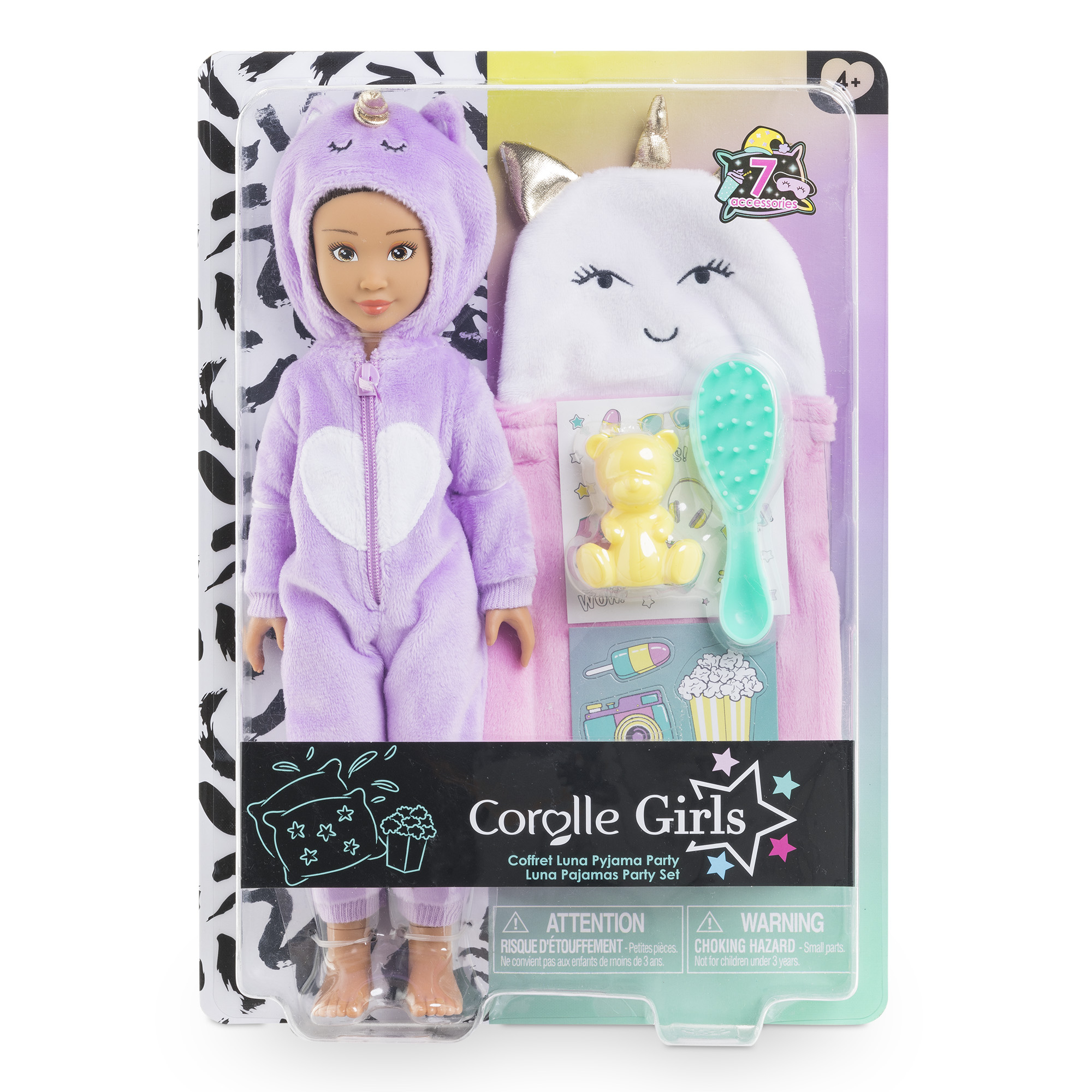 Coffret Poupee Corolle Girls Luna Pyjama Party Corolle