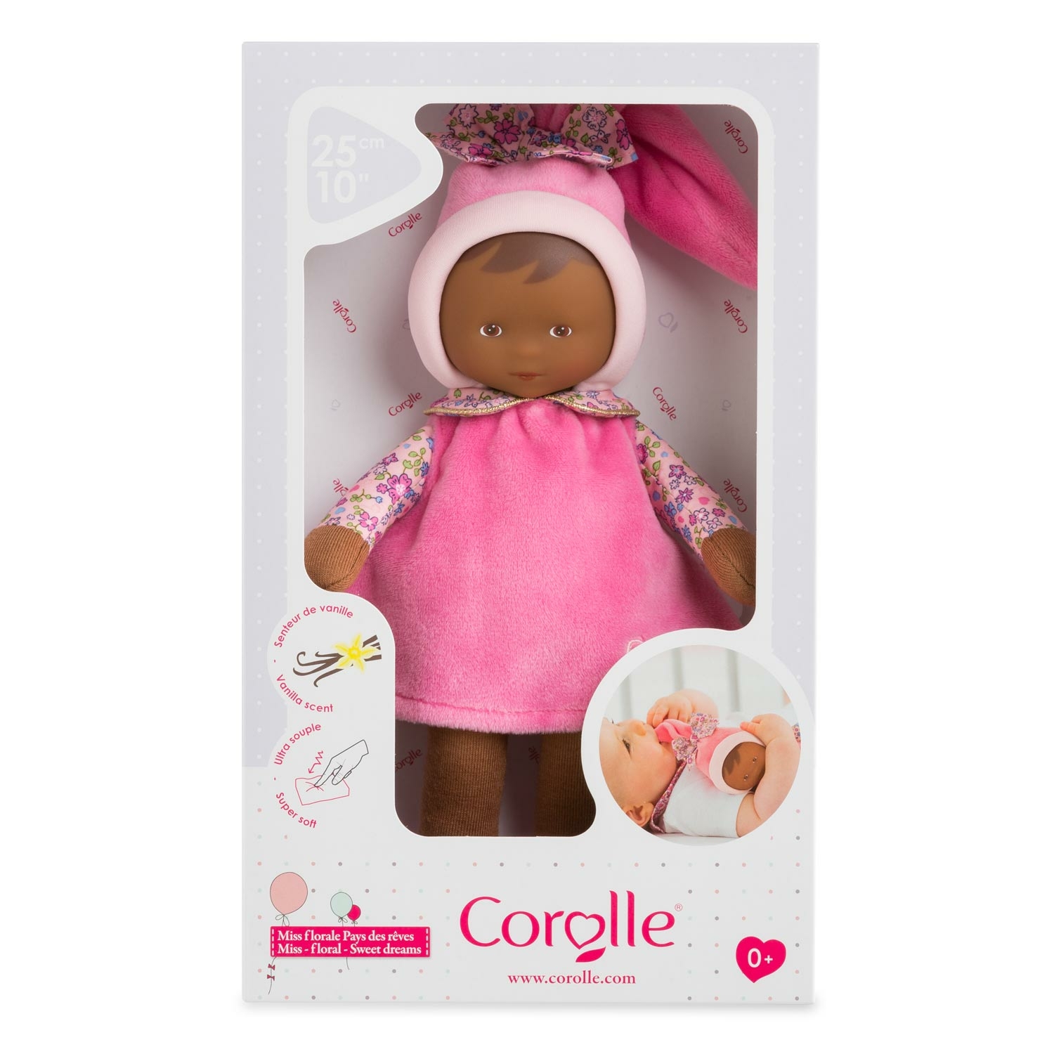 Doudou rose Corolle Doudou poup e rose Miss Florale Pays des R ves