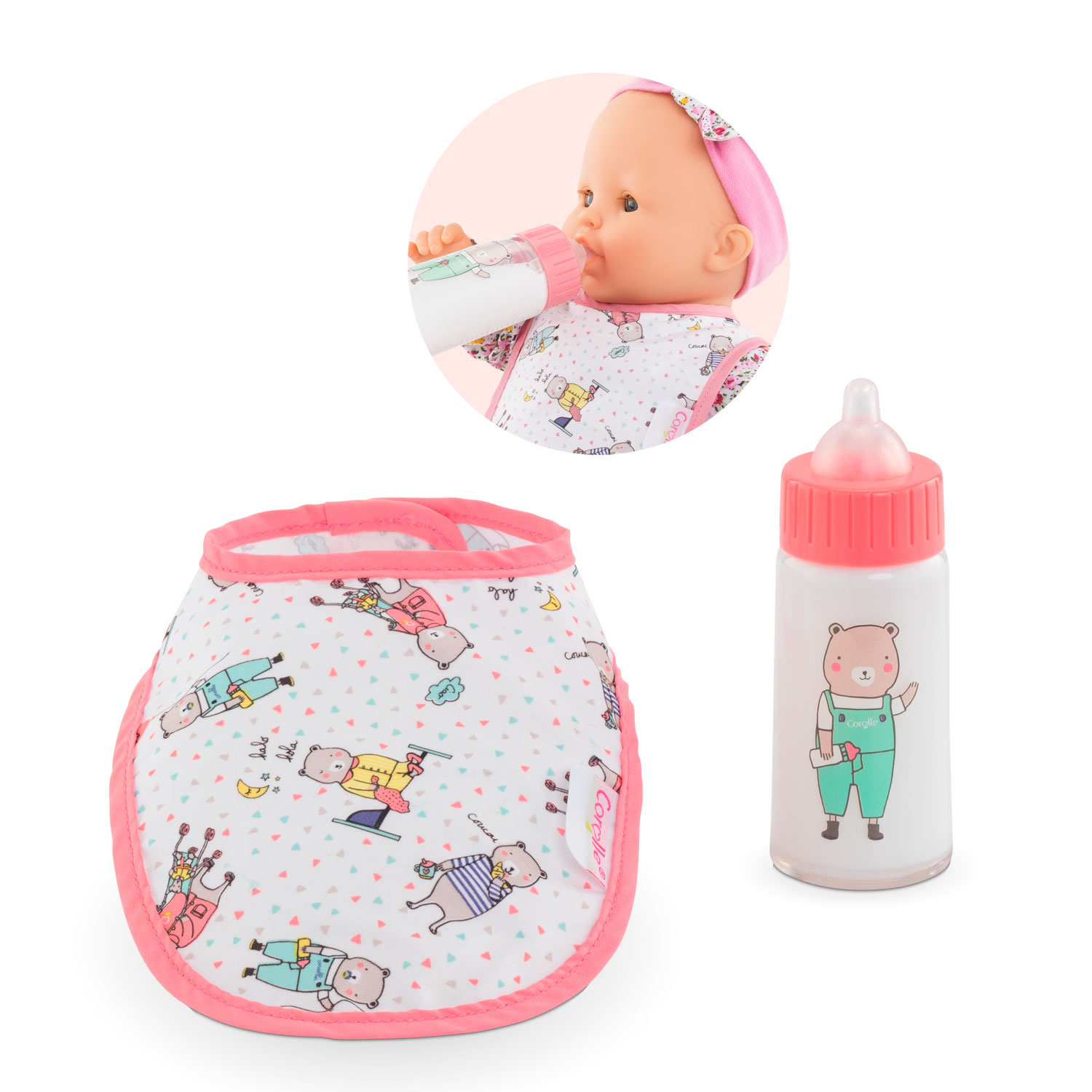 Lot de 30 accessoires pour Poupon Biberon Nursery à prix bas