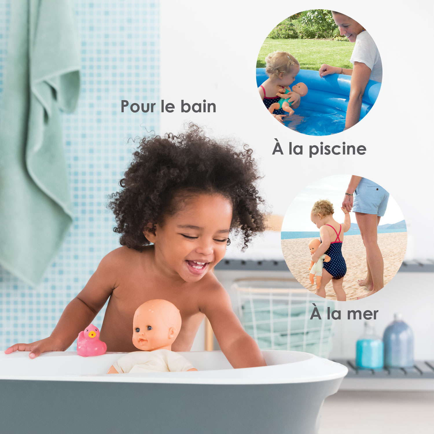 Bebe clearance corolle piscine