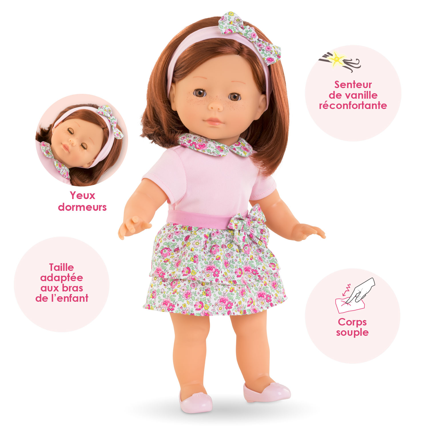 Poupée enfant Corolle ® : poupée qui sent la vanille pour enfant