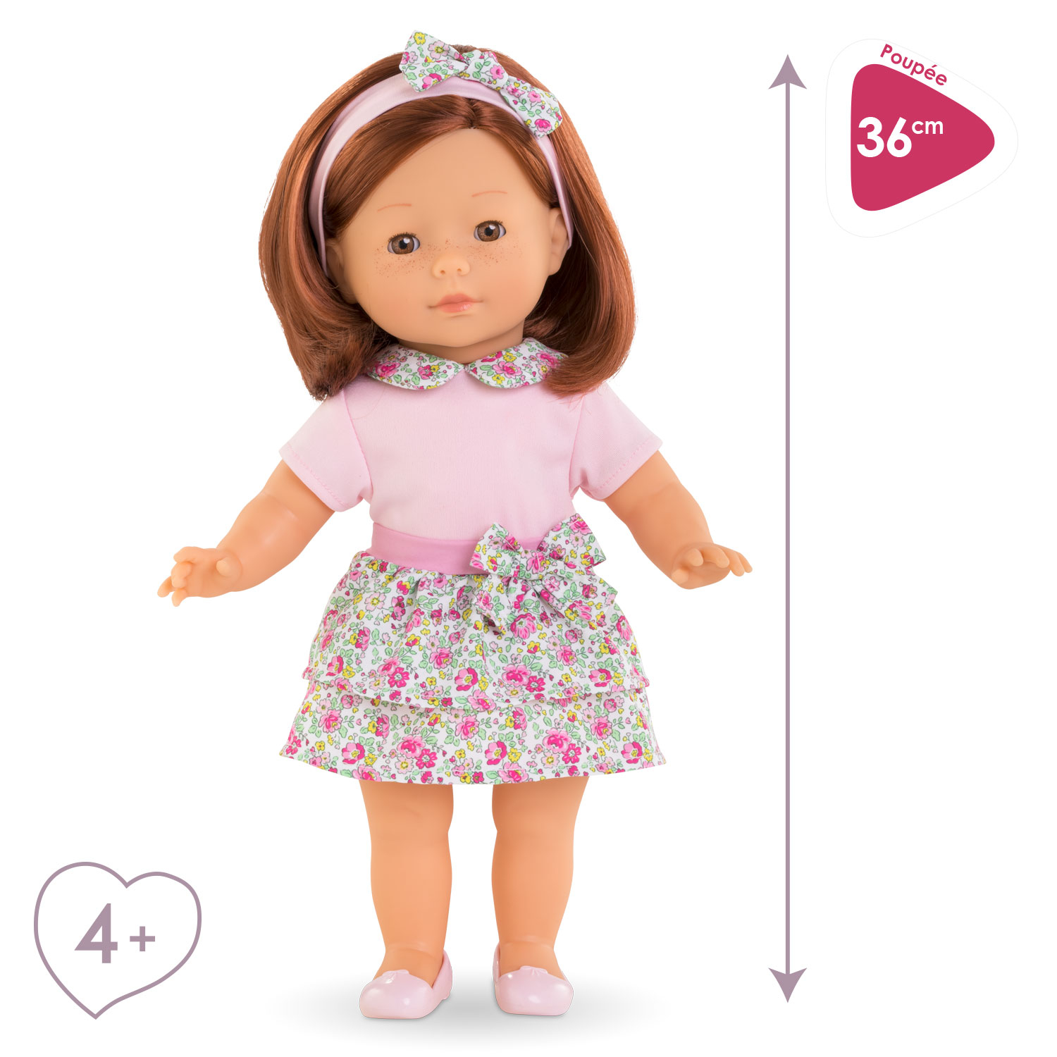 Poupee corolle avec cheveux hot sale