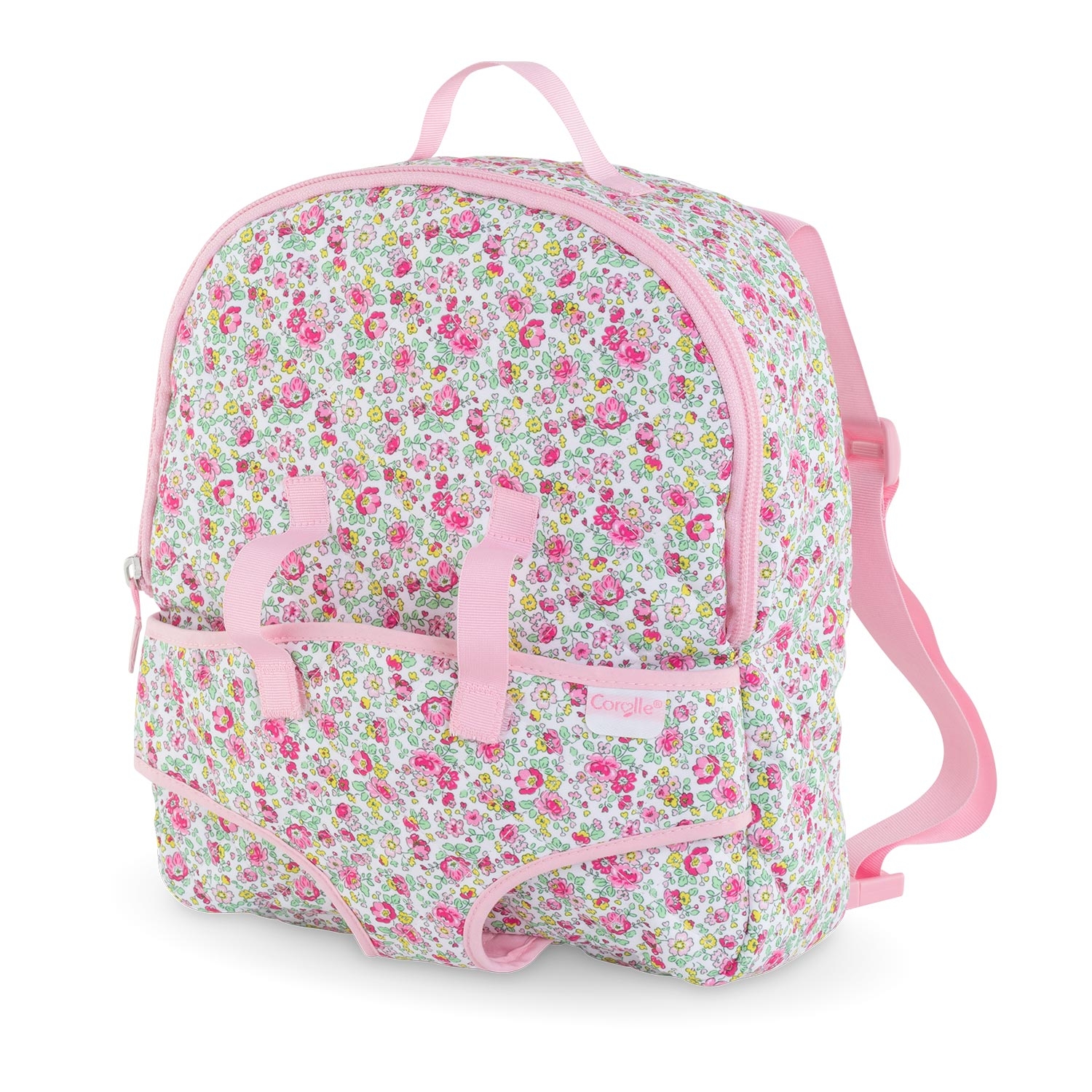 Sac a Dos porte poupon Fleuri pour poupon 30 cm Corolle