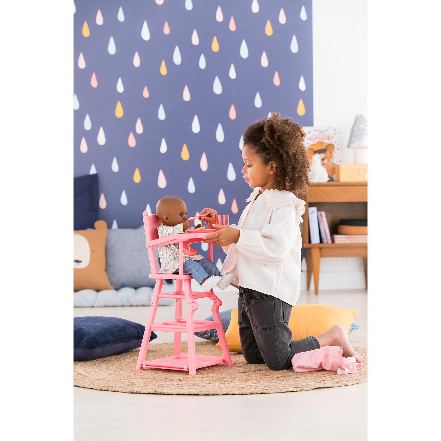 Chaise haute sales poupee corolle