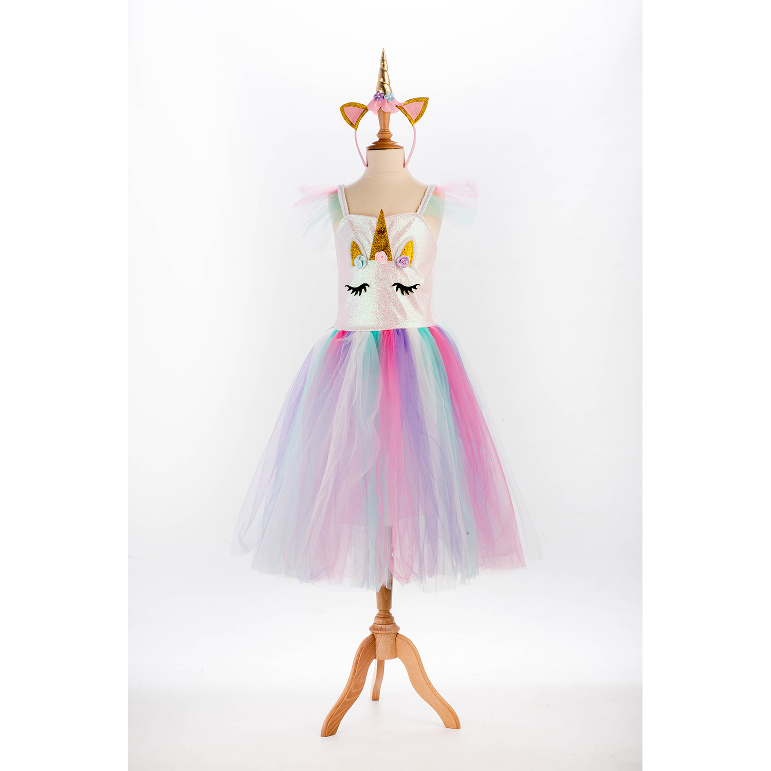 Déguisement robe licorne fille