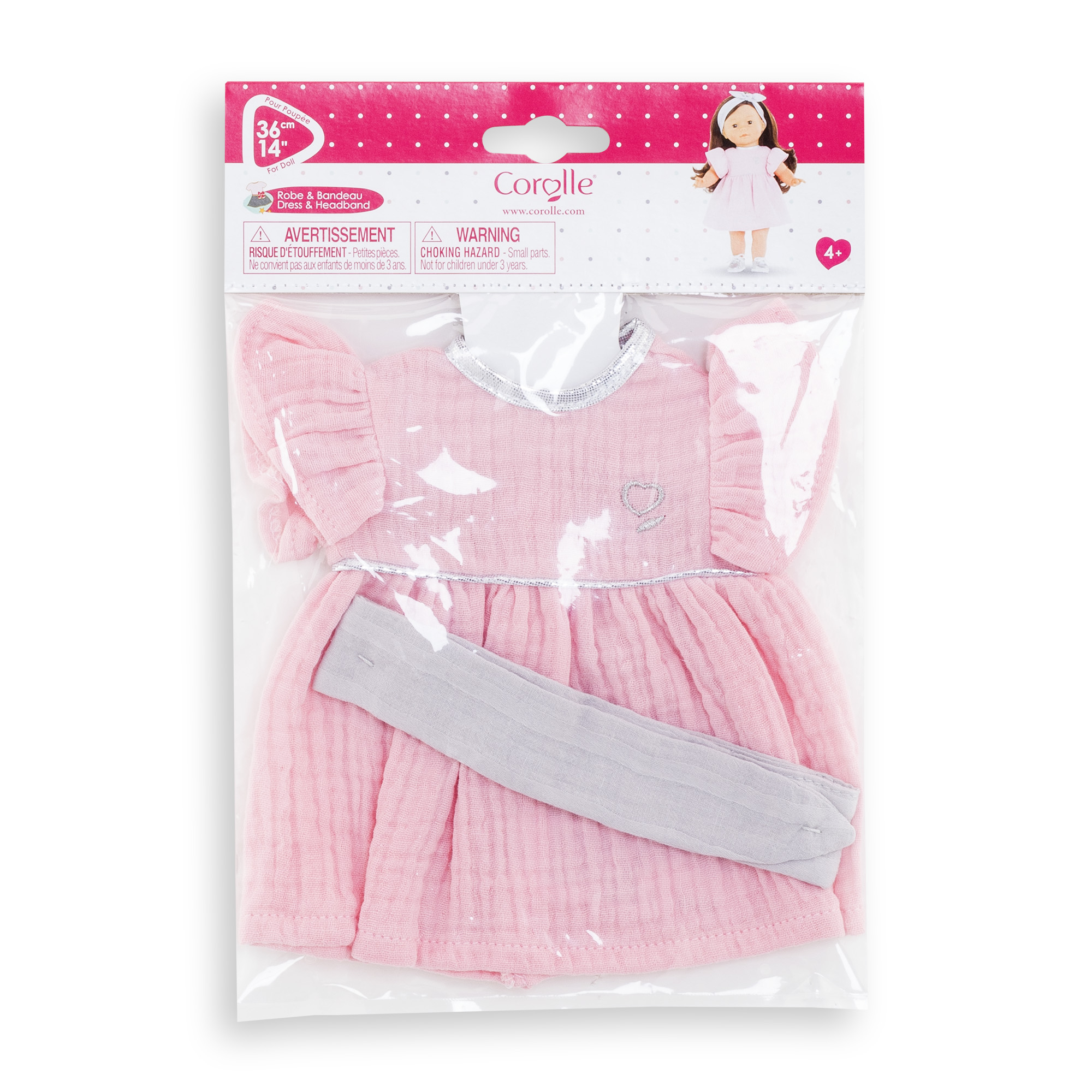 Robe et Bandeau pour poupee ma Corolle Corolle