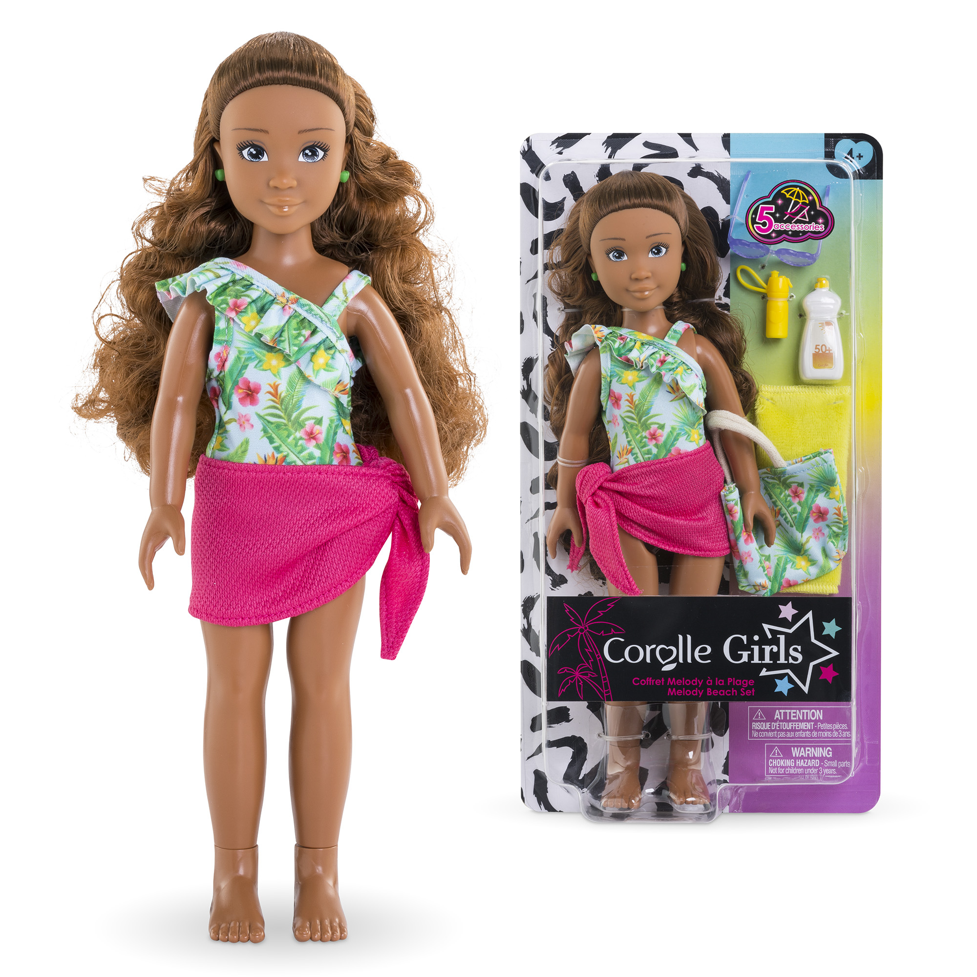 Coffret Poup e Corolle Girls Melody Plage Corolle