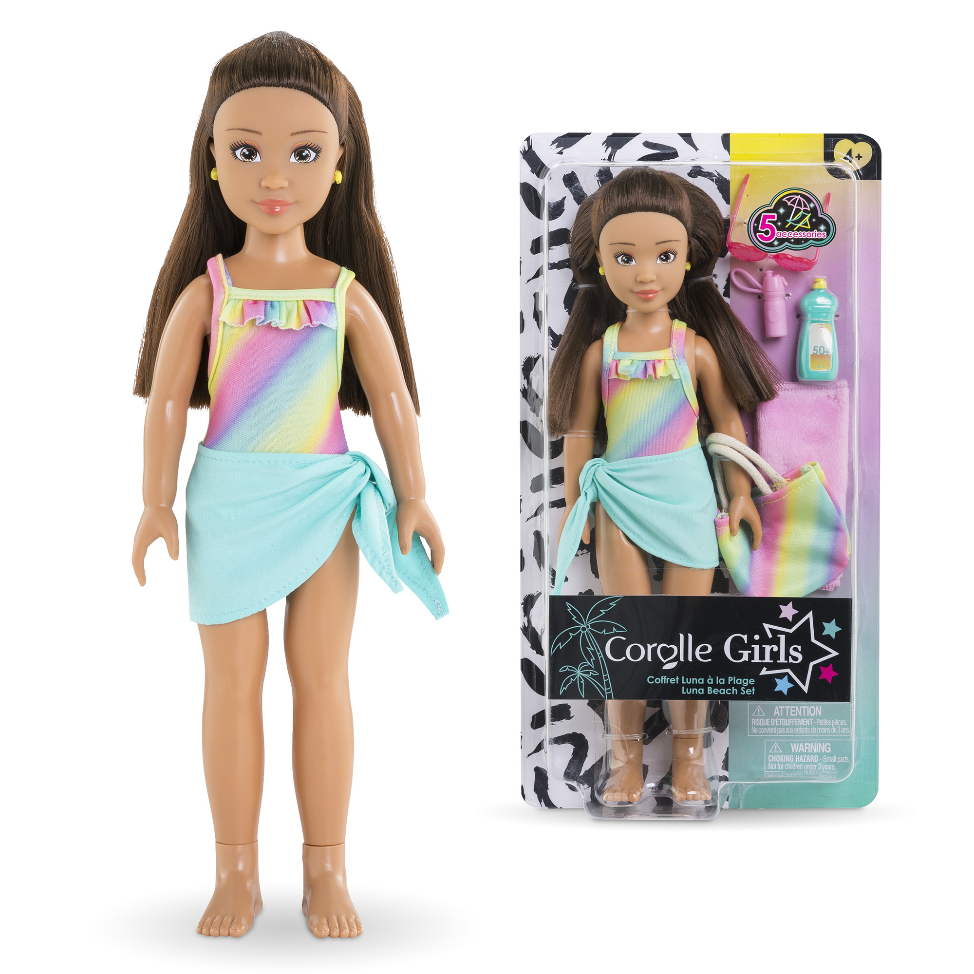 Coffret Poupée Corolle Girls Luna Plage - Corolle®