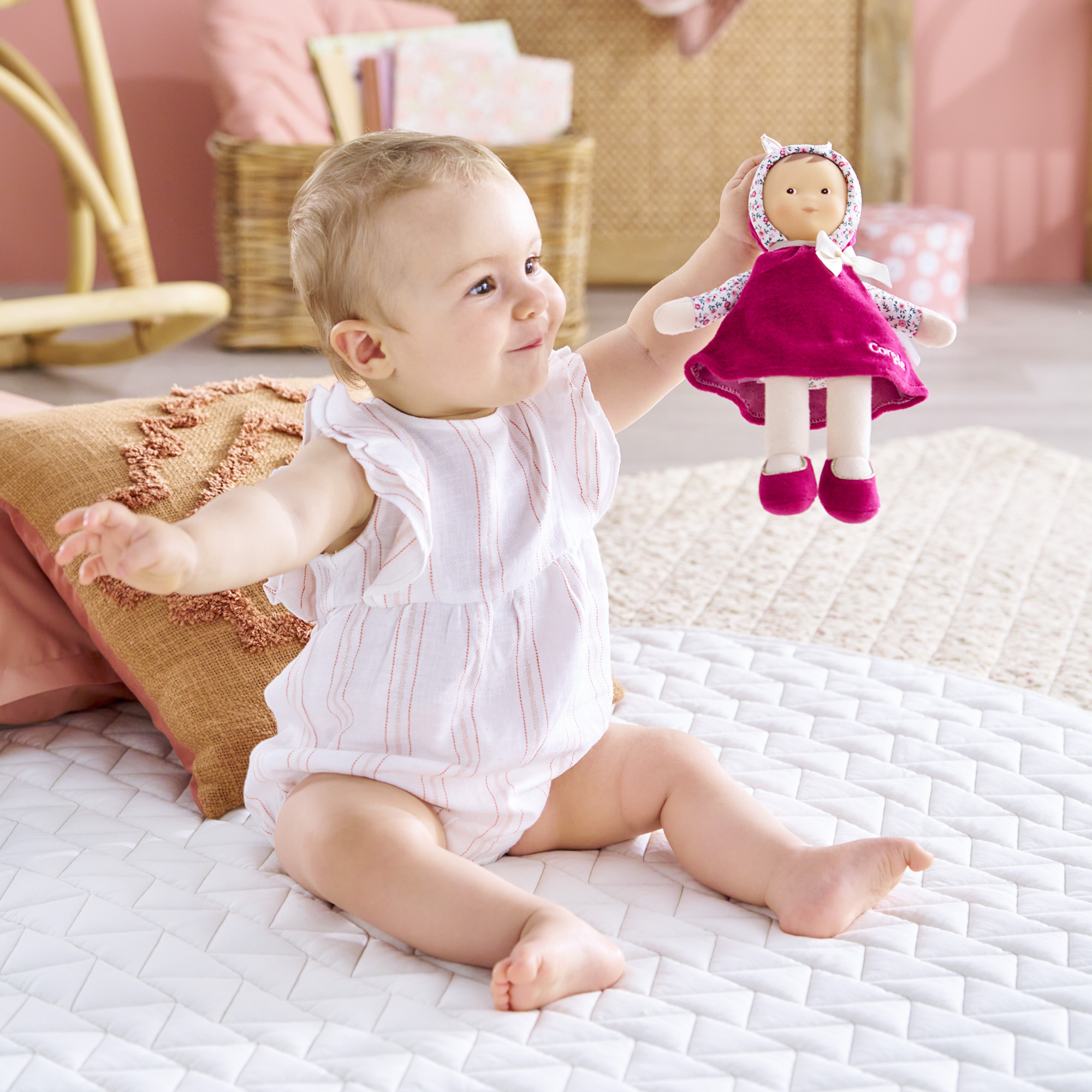 Doudou Miss Rose Grenadine