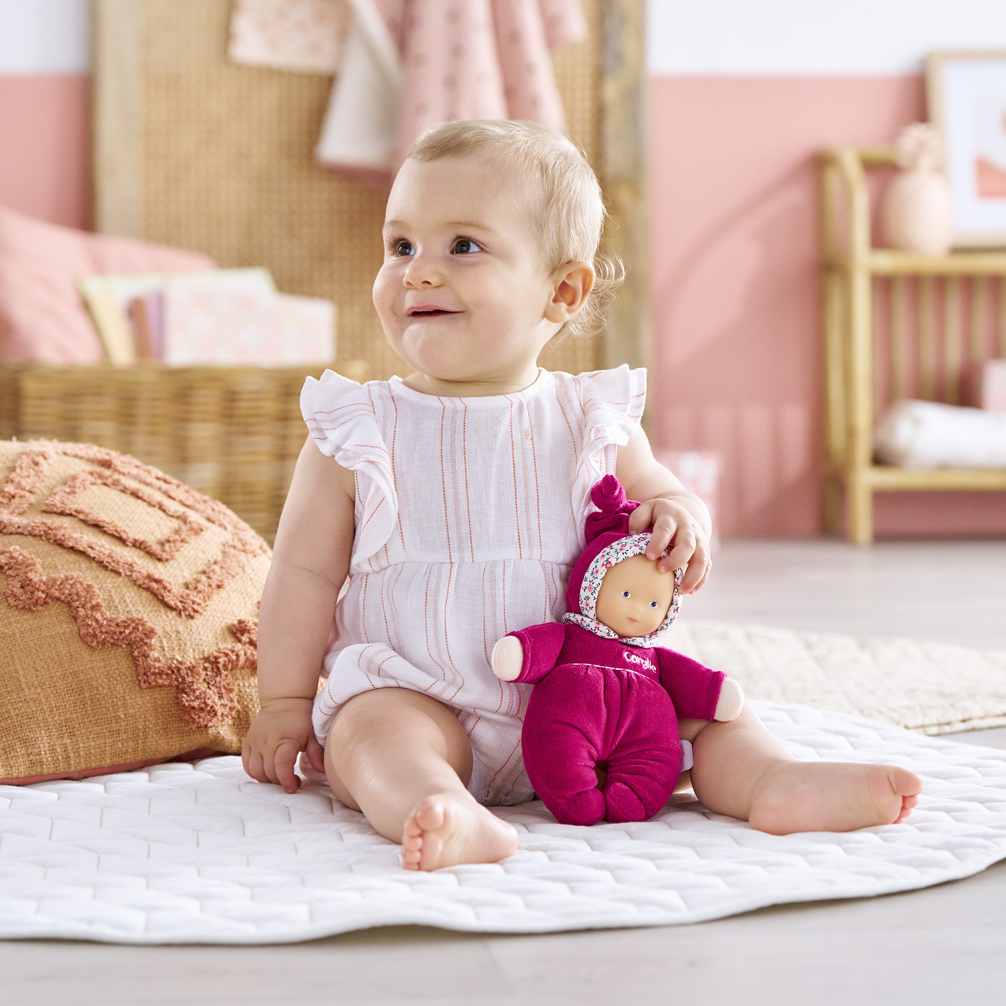 Doudou Babidoux Rose Grenadine