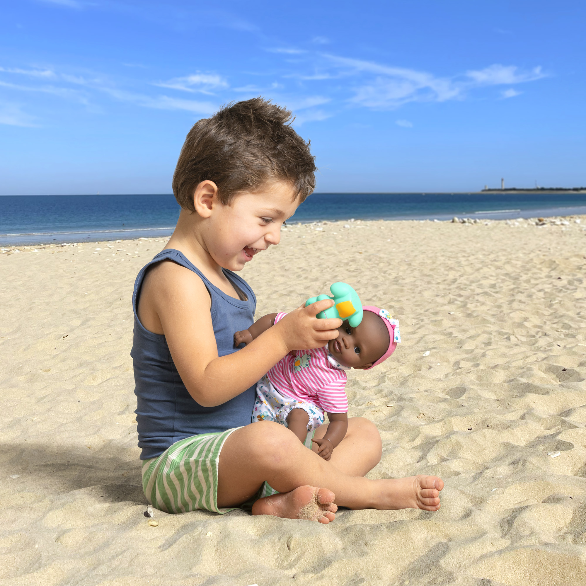 Poupon Baigneur Alyzée - Grenouille