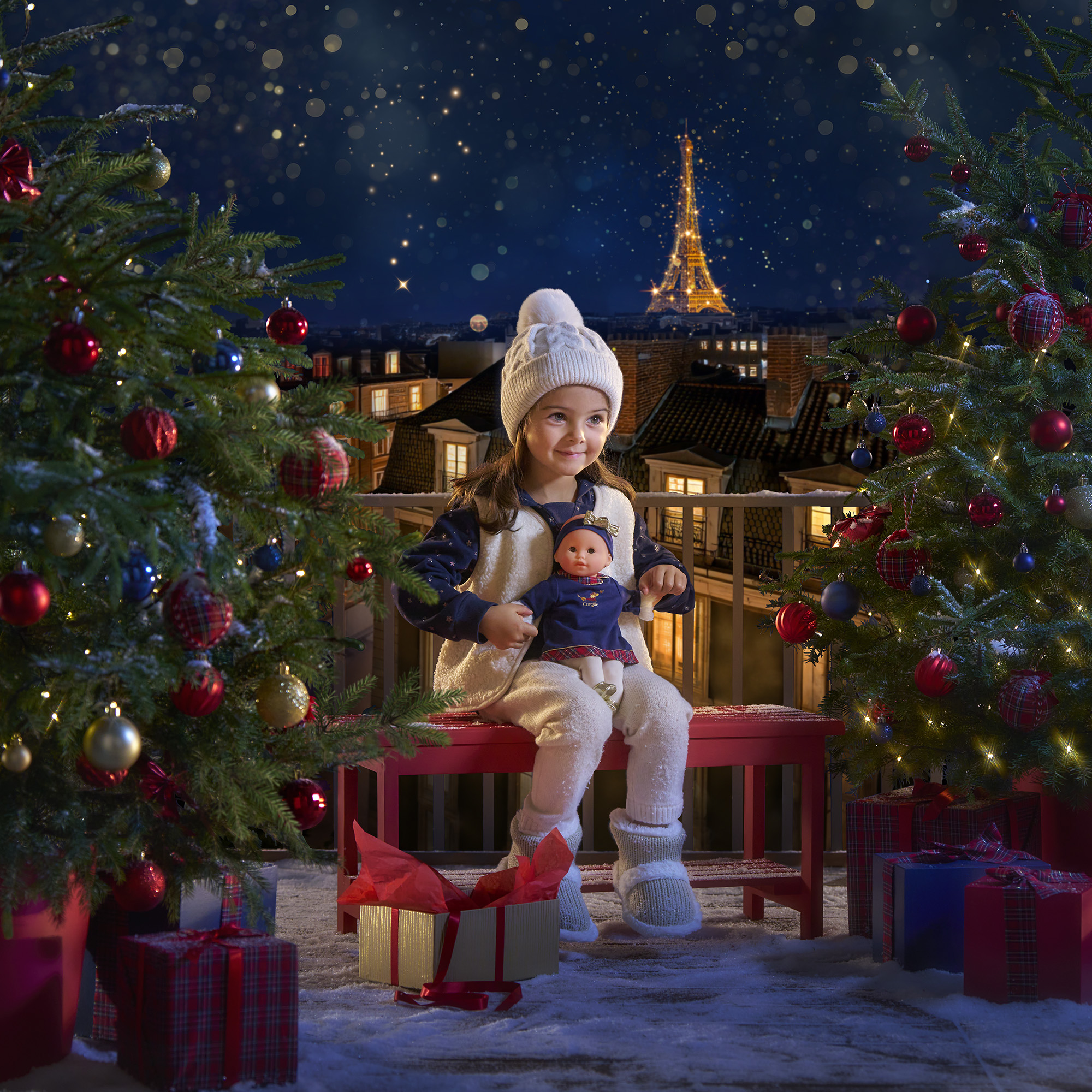 Poupon Bébé Calin Margaux Corolle en Fêtes