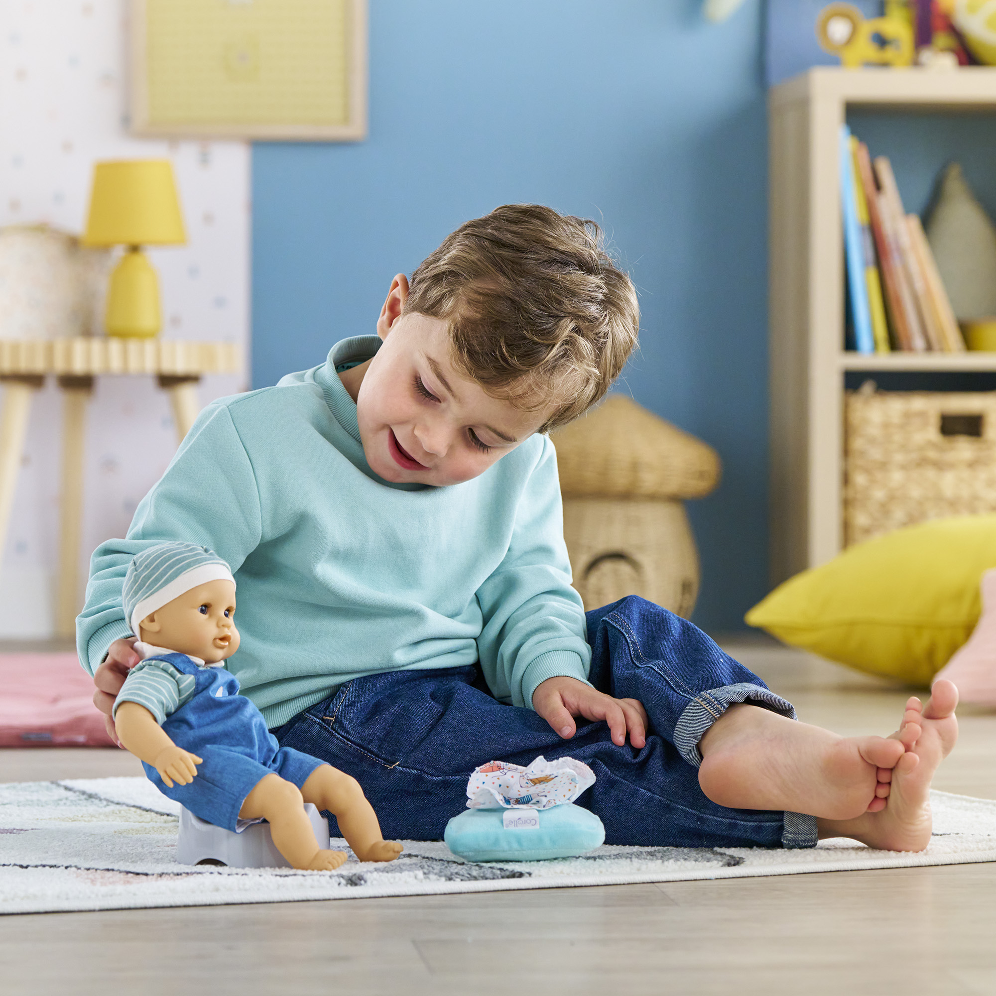 Pot et Lingette pour poupon 30 et 36 cm