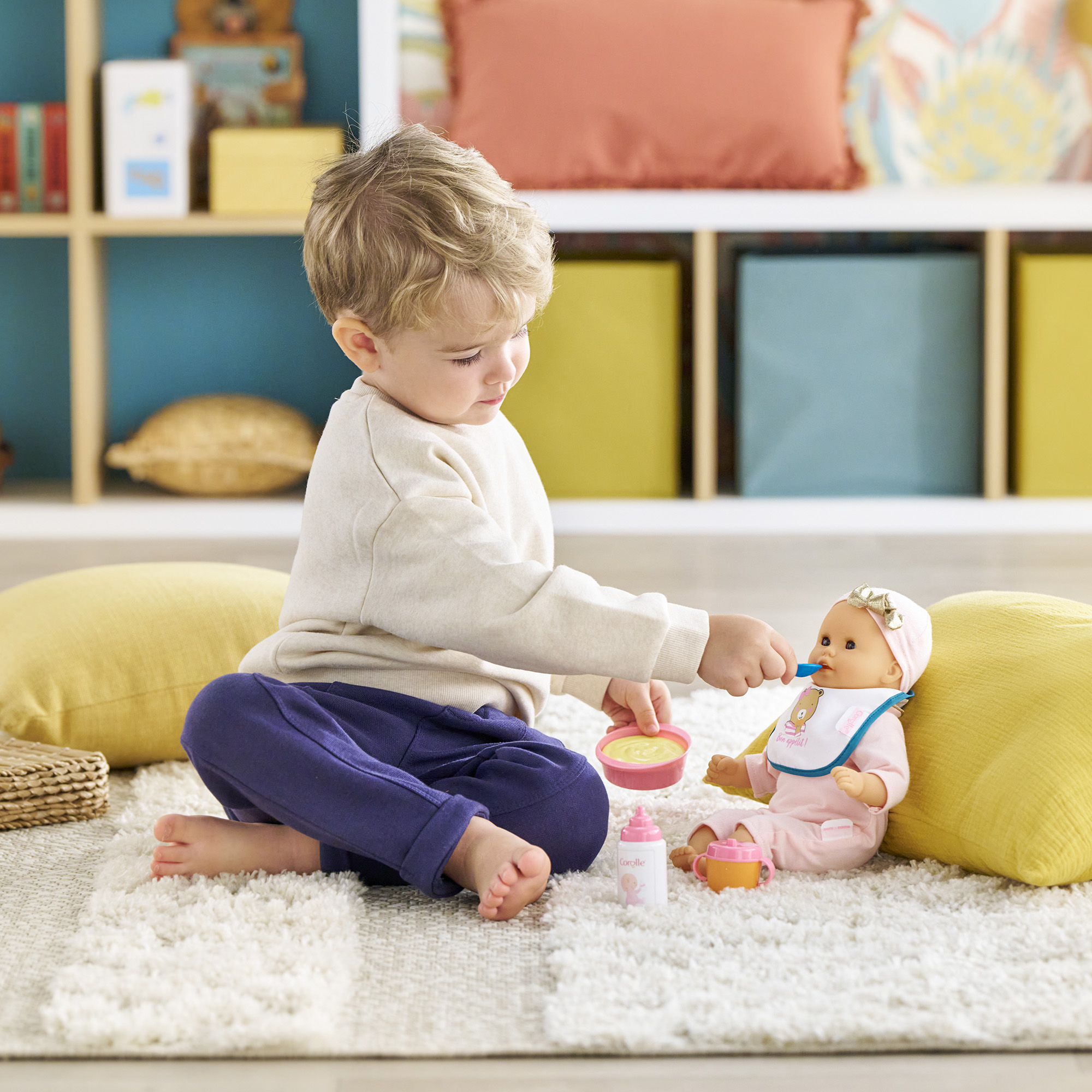 Petit Coffret Repas pour poupon 30 cm